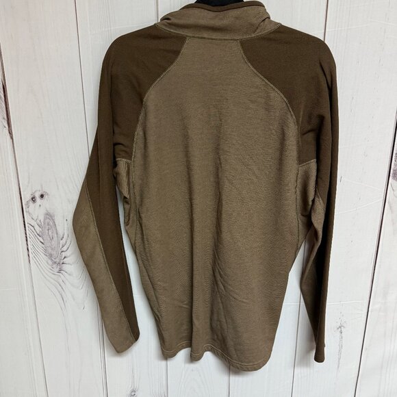 Patagonia Men’s Capilene 1/4 Zip Base Layer Pullover – Brown, Size Large, EUC - Picture 3 of 10